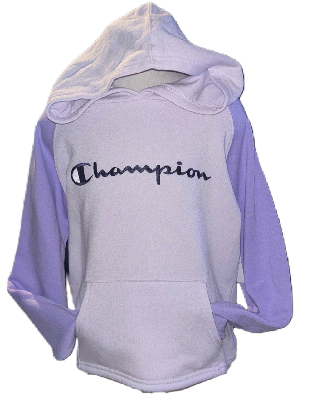 Champion Lavender Aura Girls Hoodie Sweatshirt with pockets M (10-12) L (14)